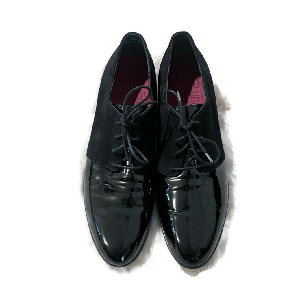 MUNRO MARKELLA BLACK DERBY OXFORD - Picture 3 of 11